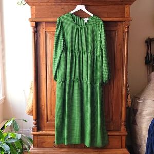 Green Dress Topshop